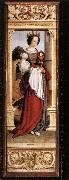 HOLBEIN, Hans the Younger Portrait of Dorothea Meyer, nee Kannengiesser sf oil painting